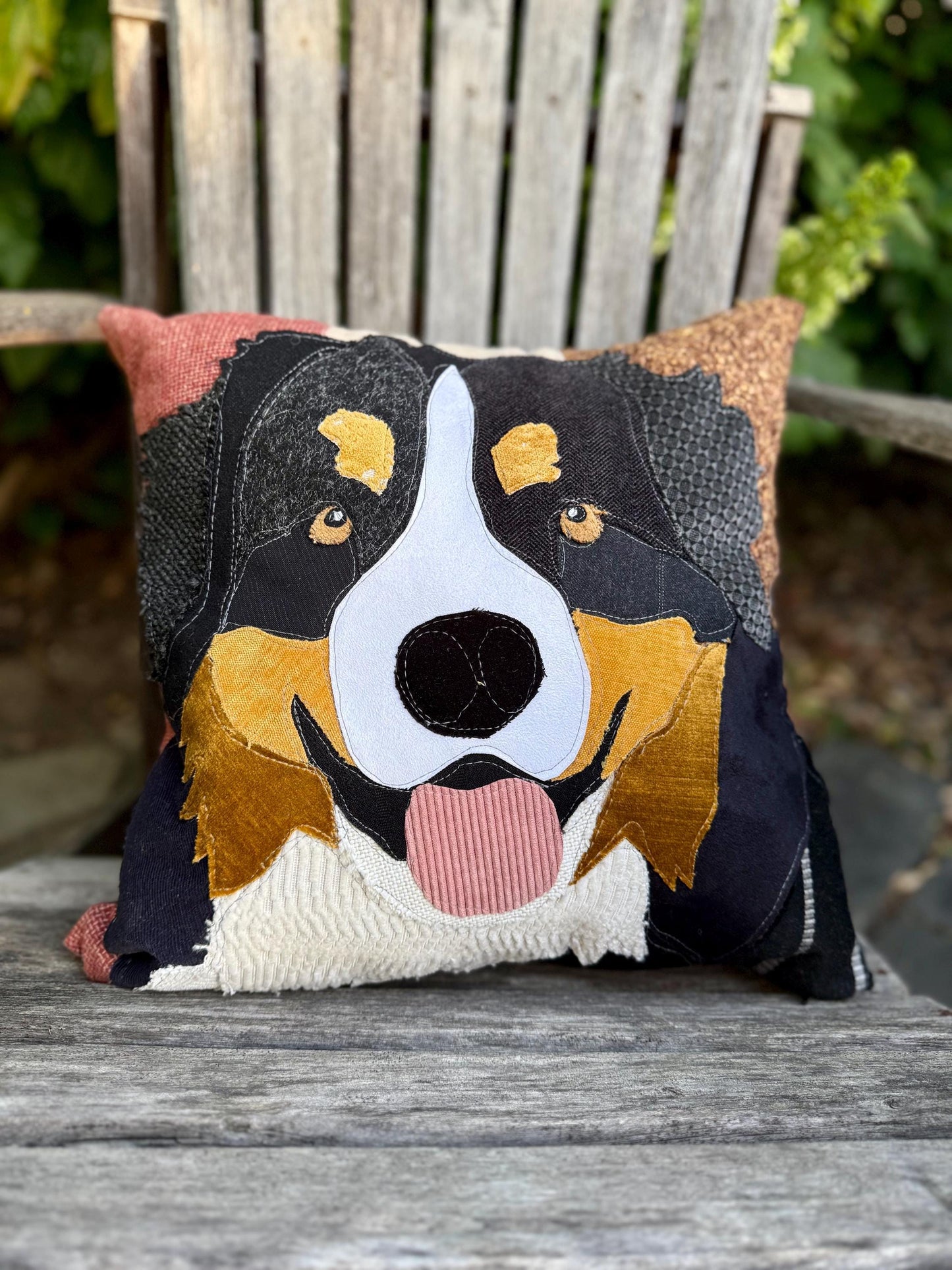 Bernese Mountain Dog Pillow