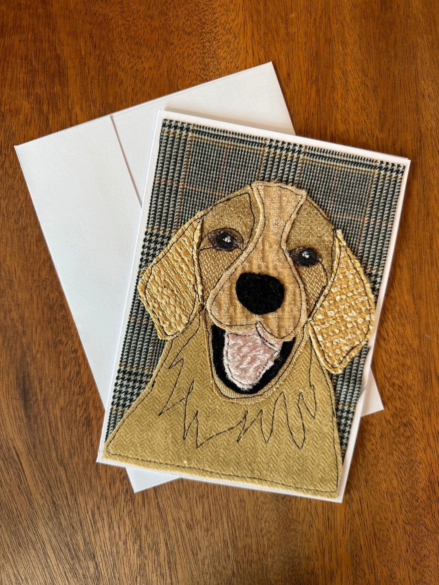 Golden Retriever Labrador Dog Card