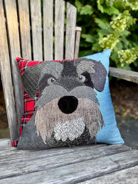 Schnauzer Dog Pillow