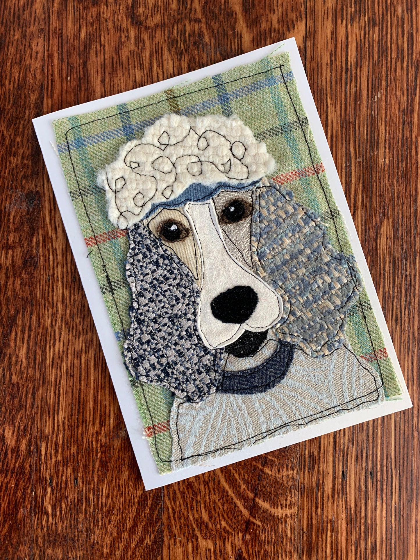 Poodle Card