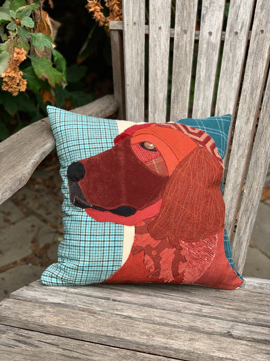 Irish Setter Dog Pillow