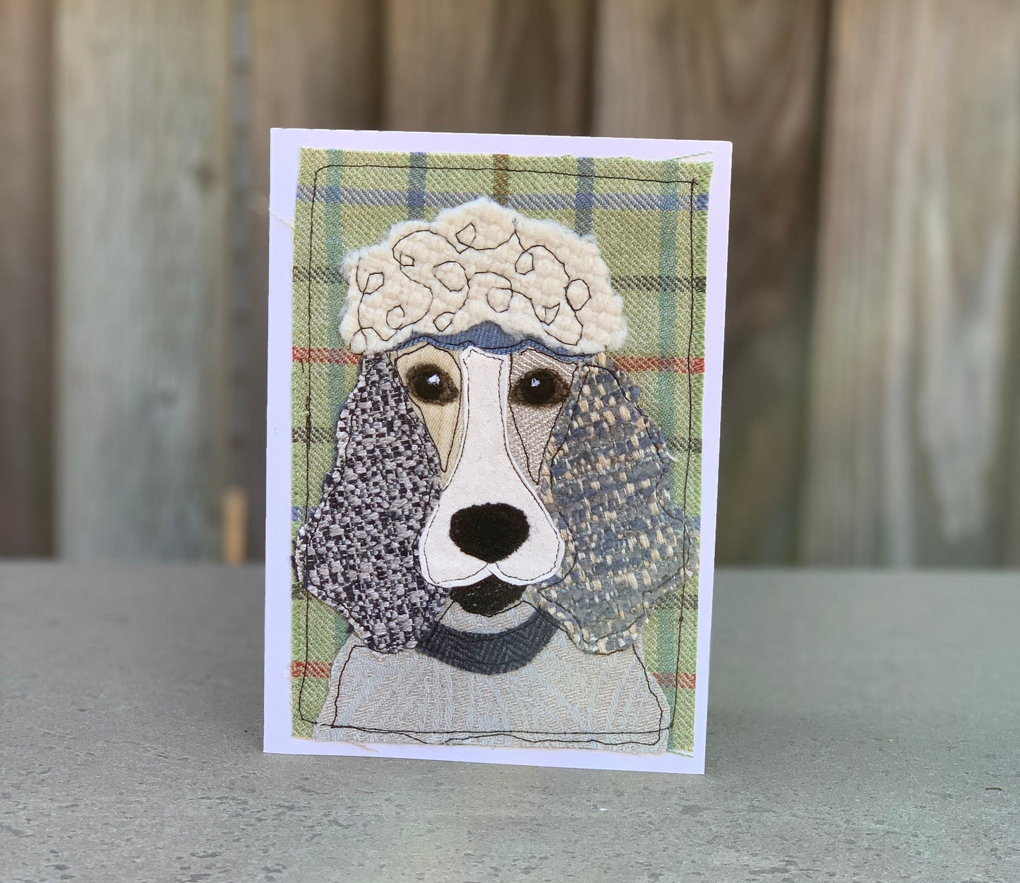 Poodle Card