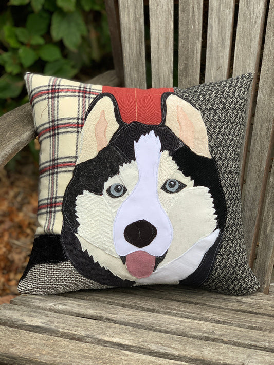 Siberian Husky Pillow