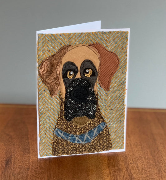 Great Dane Dog Card