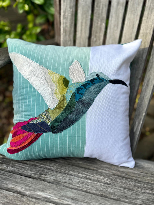 Hummingbird Pillow