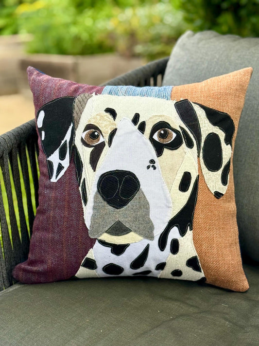 Dalmatian Dog Pillow