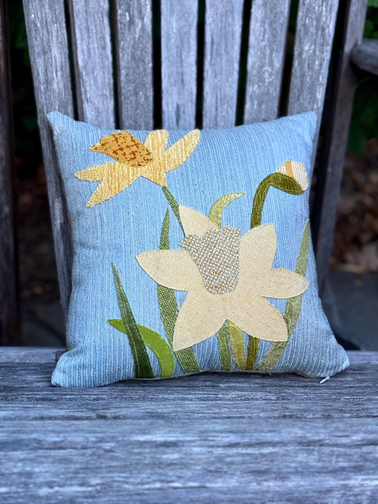 Yellow Daffodil Pillow