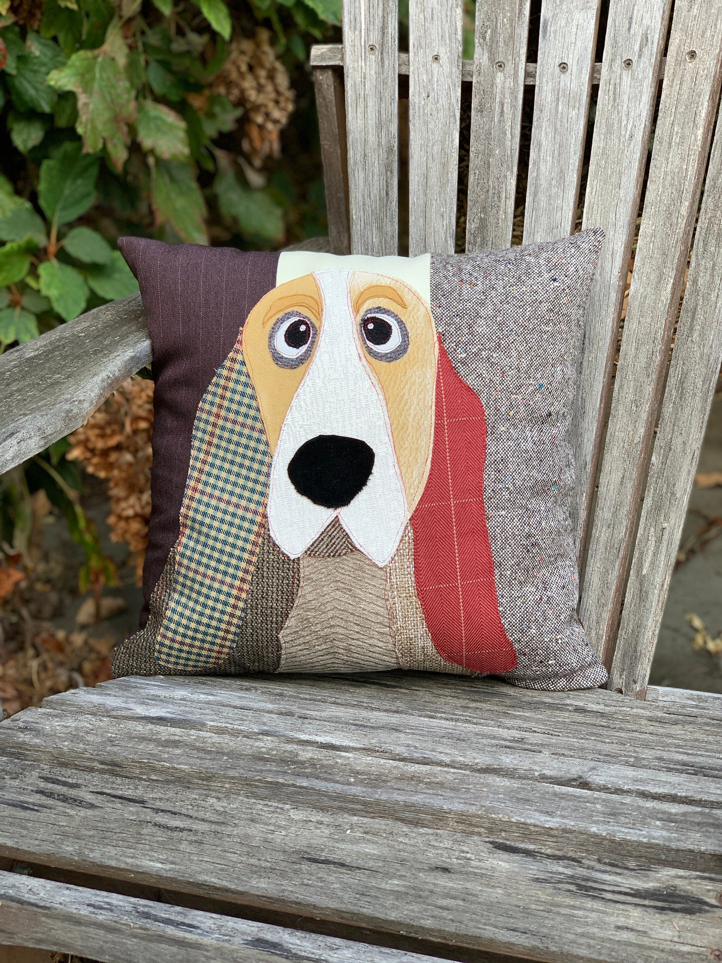 Basset Hound Dog Pillow