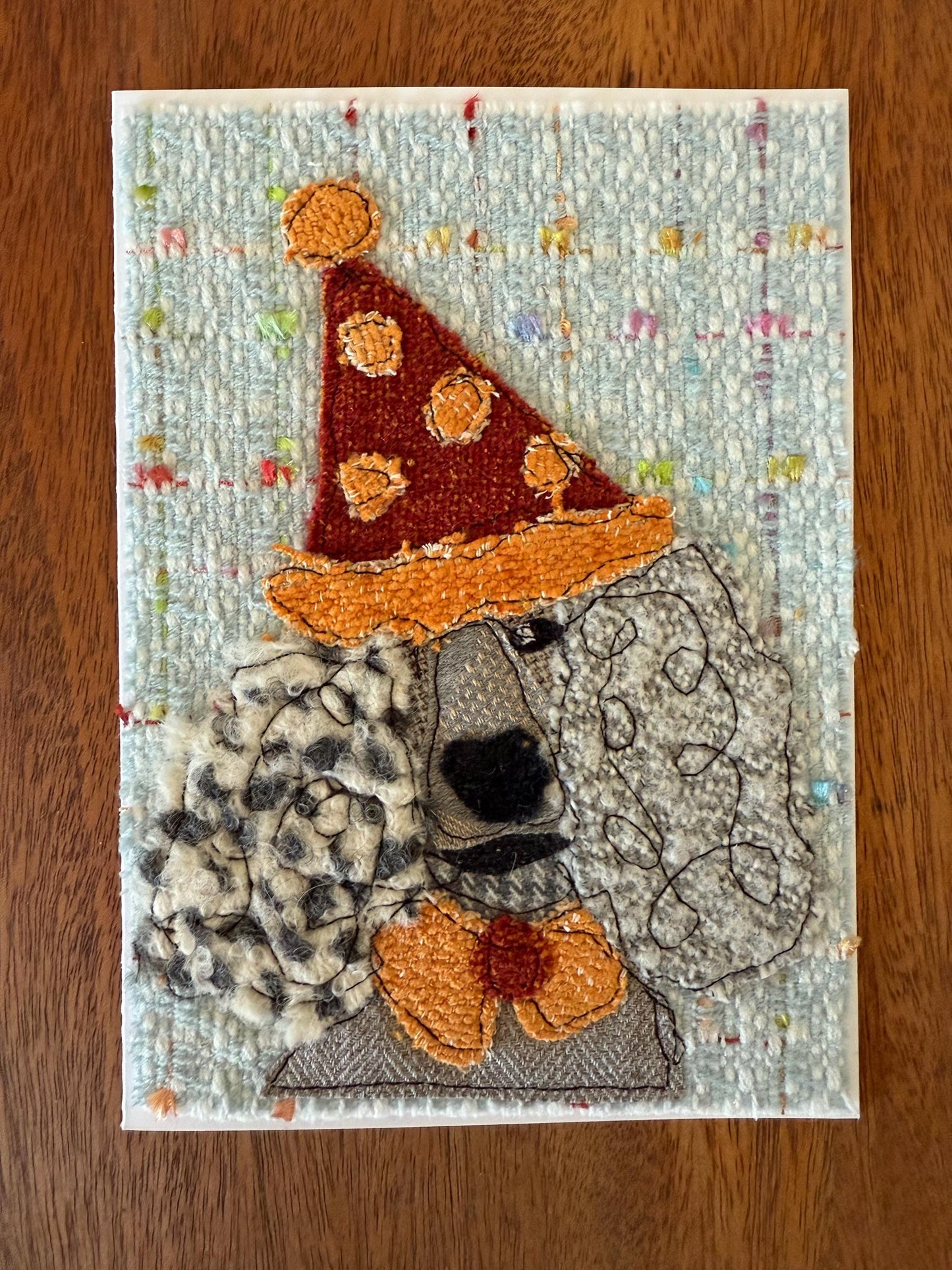 Poodle Birthday Card