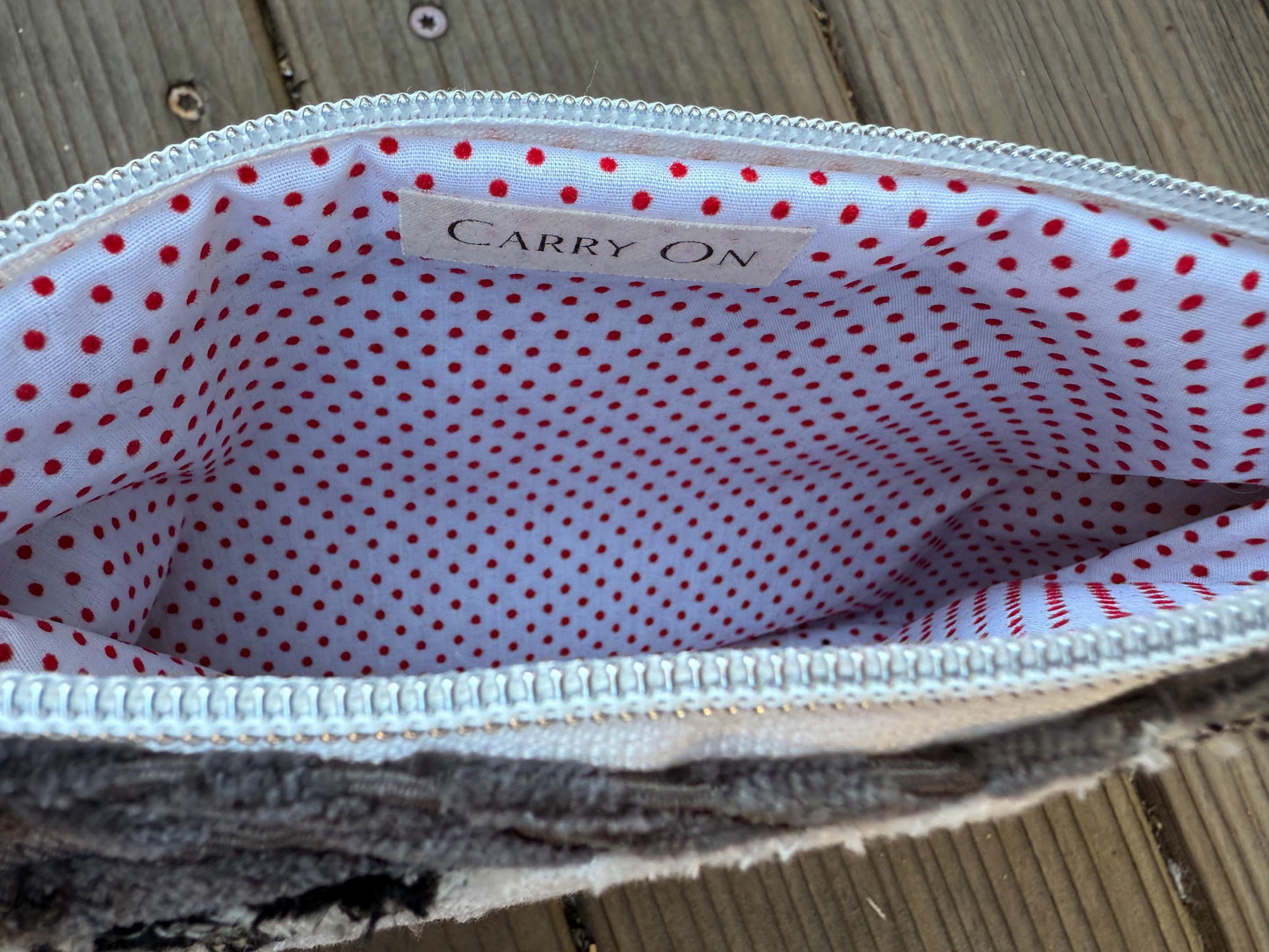 White Pug Dog Bag