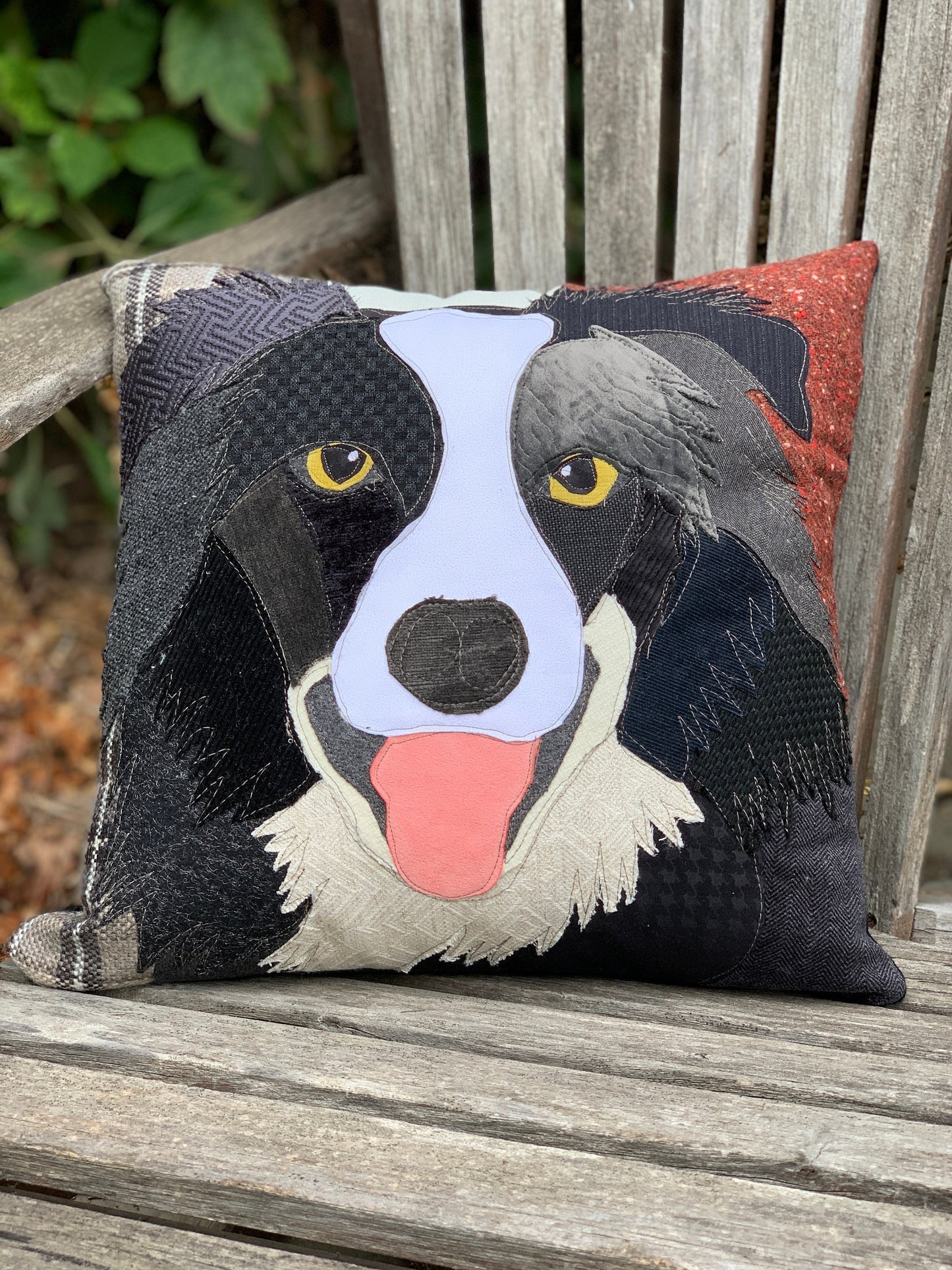 Border Collie Dog Pillow