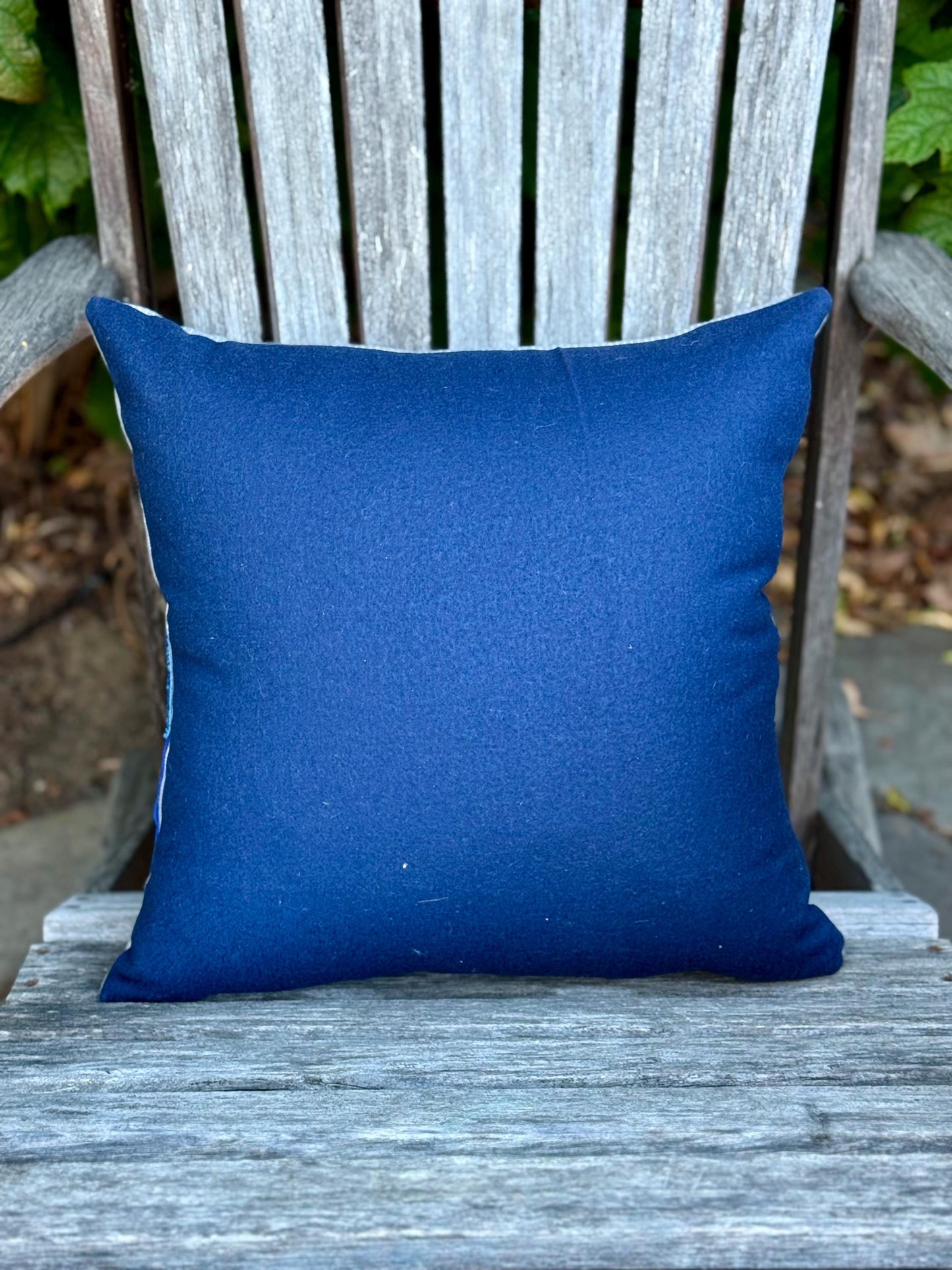 Blue Iris Pillow Cover