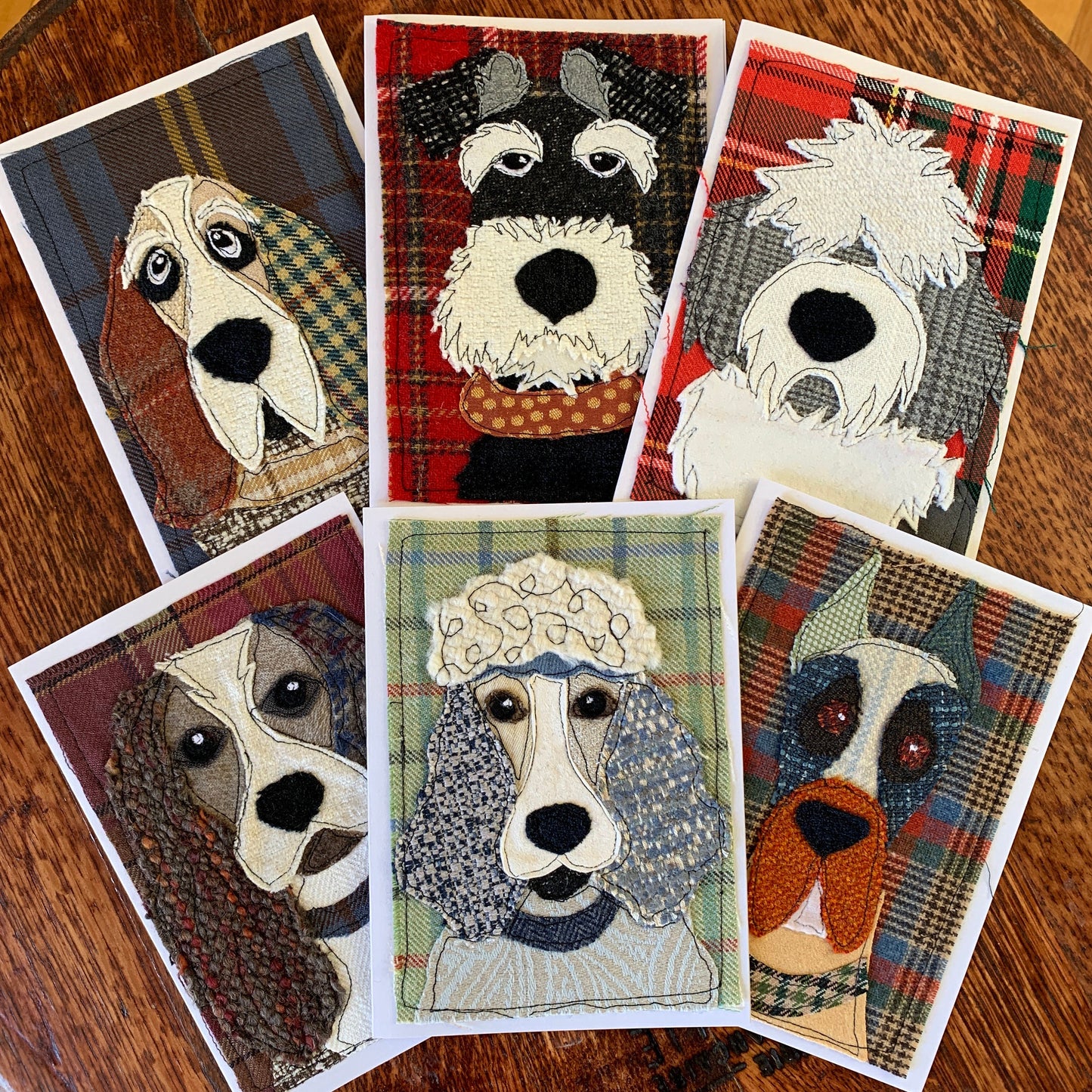 White Labrador Dog Card