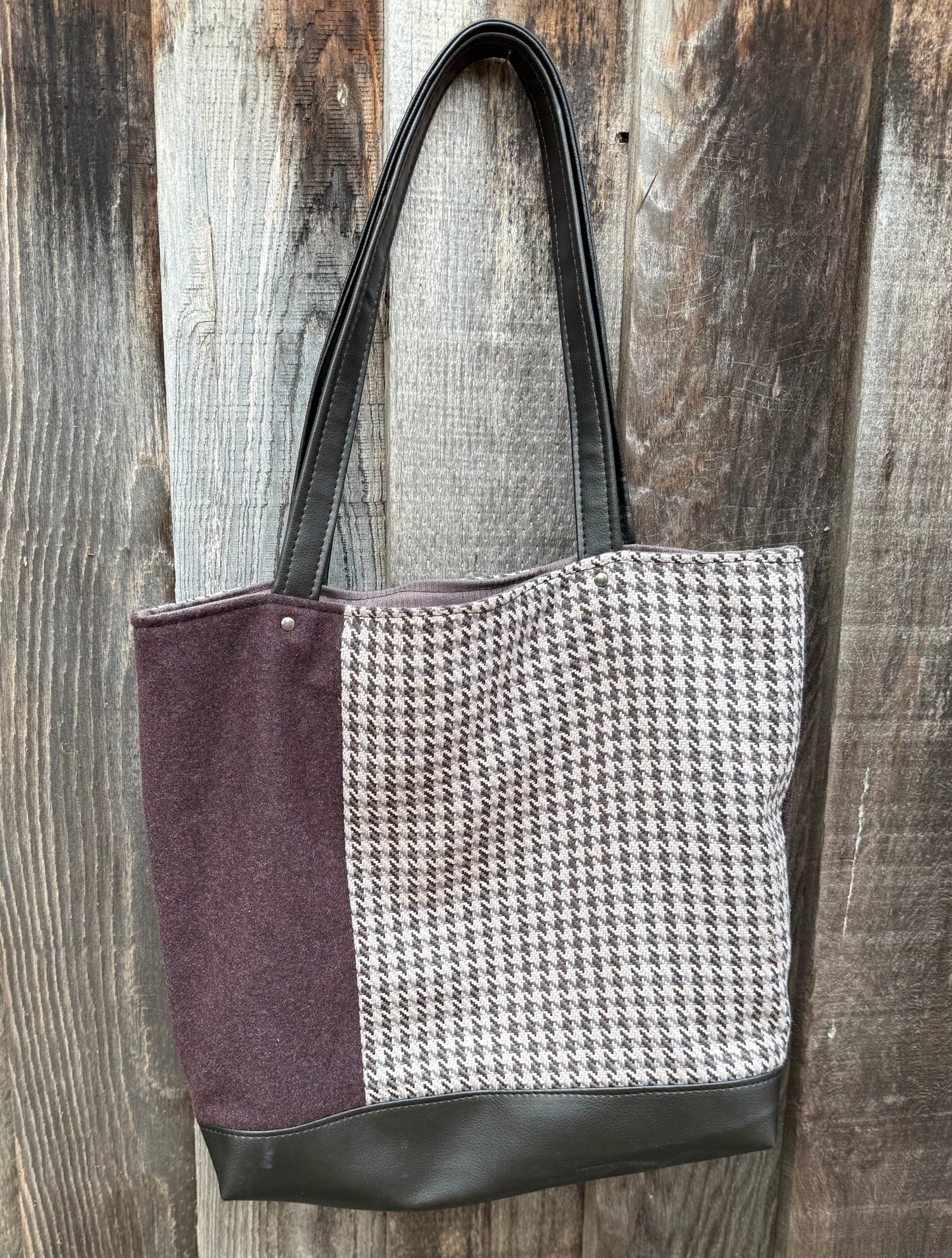 Black Poodle Tote Bag
