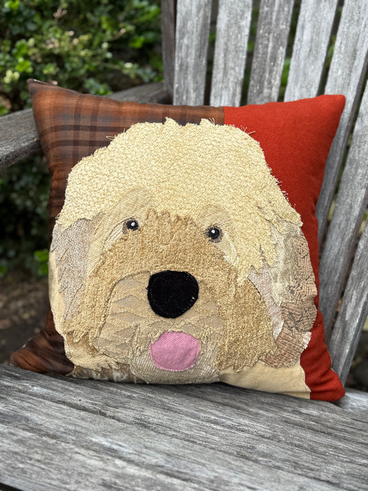 Golden Doodle Pillow