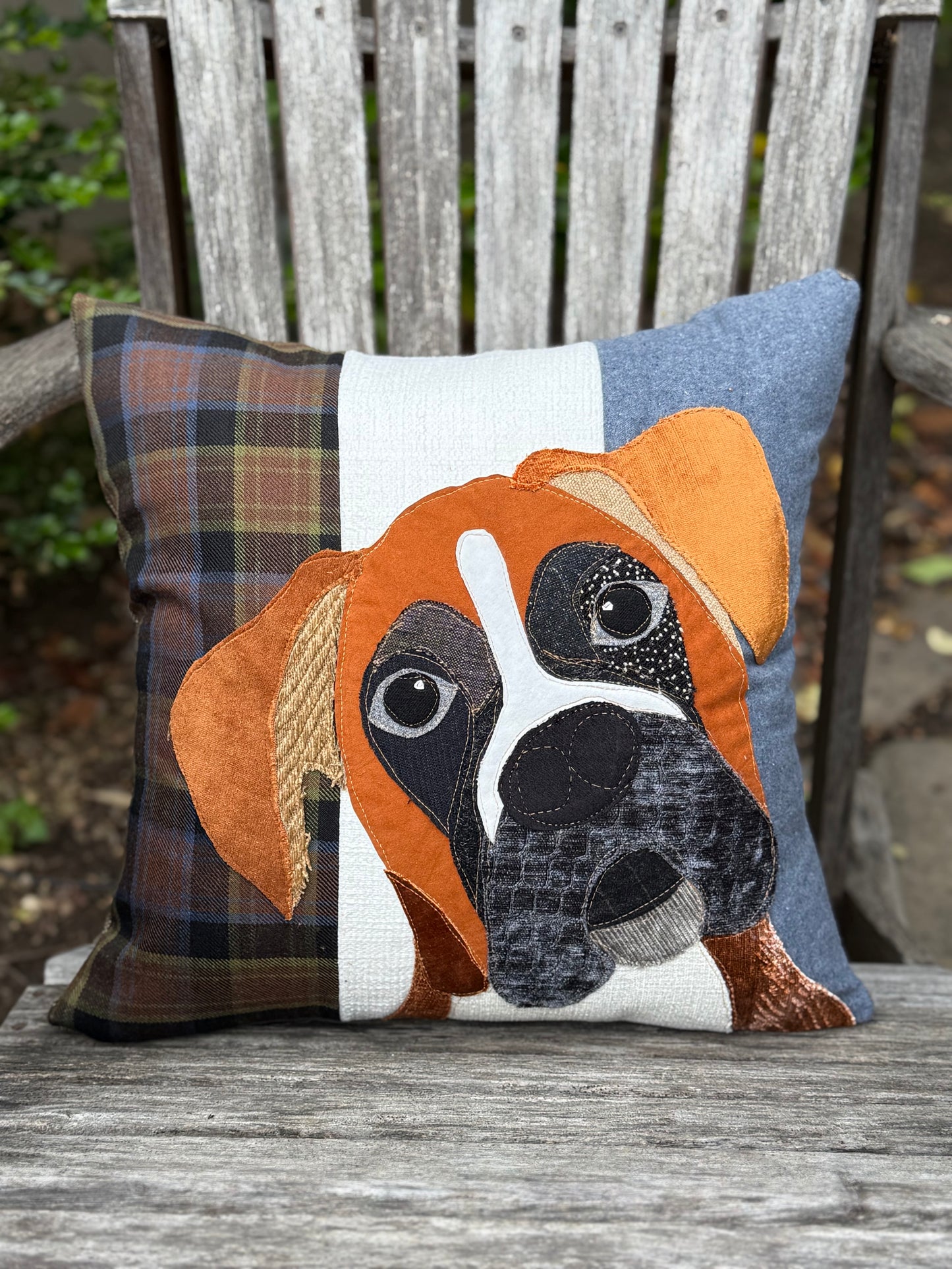 Boxer Dog Pillow