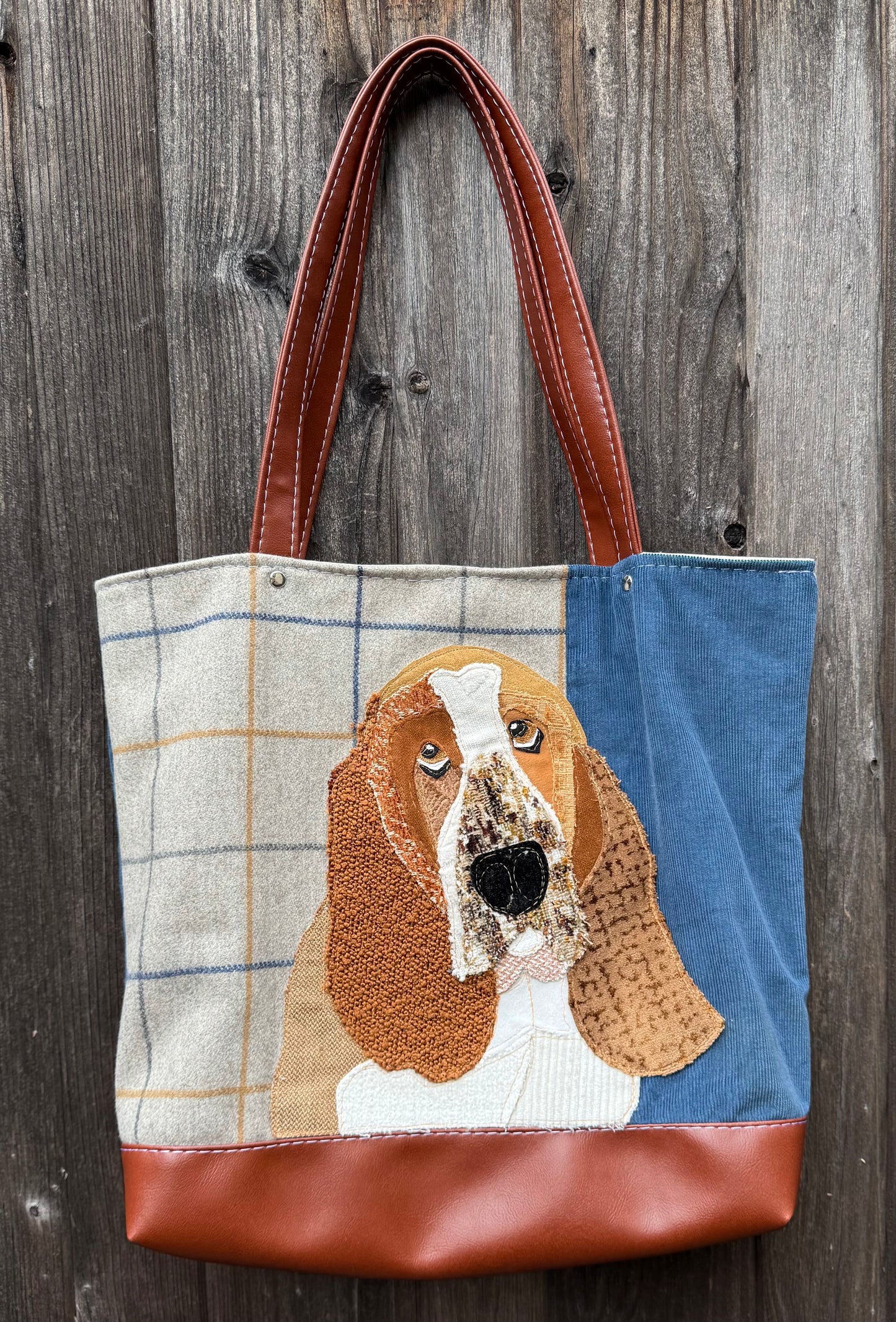 Basset Hound Tote Bag