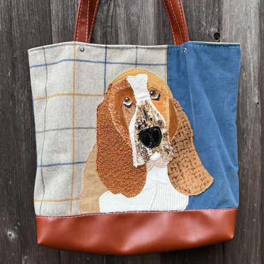 Basset Hound Tote Bag