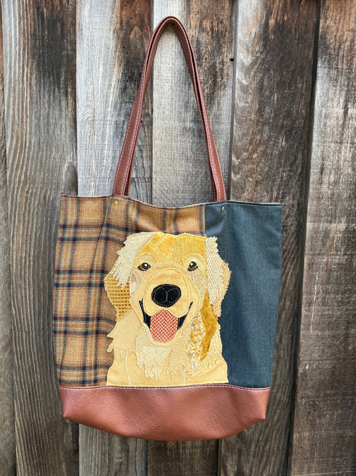 Golden Retriever Dog Tote Bag
