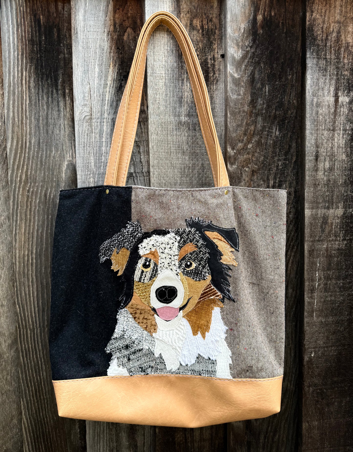 Australian Shepherd Dog Tote Bag