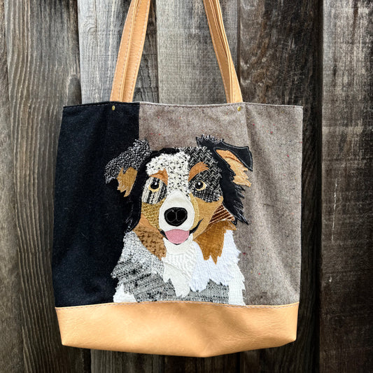 Australian Shepherd Dog Tote Bag