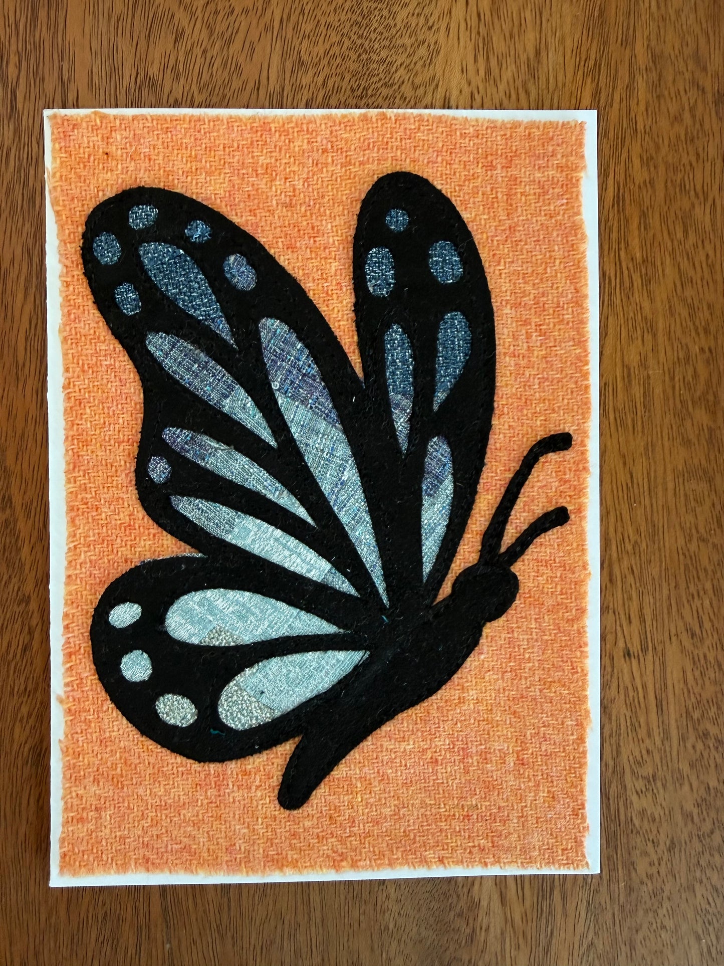 Blue Butterfly Card