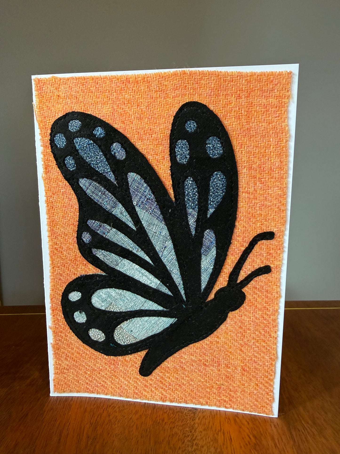 Blue Butterfly Card