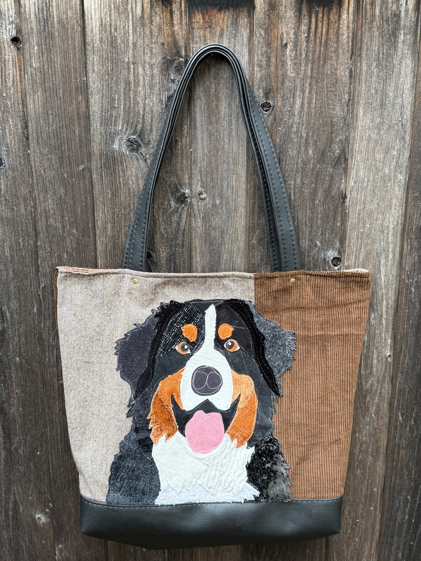 Bernese Mountain Dog Tote Bag