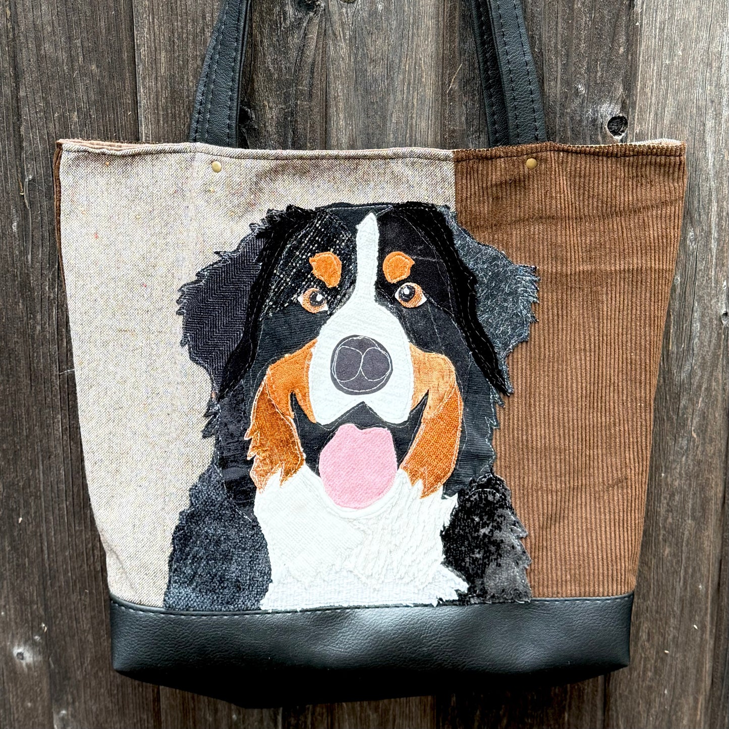 Bernese Mountain Dog Tote Bag