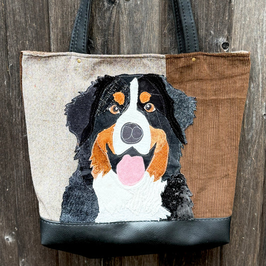 Bernese Mountain Dog Tote Bag