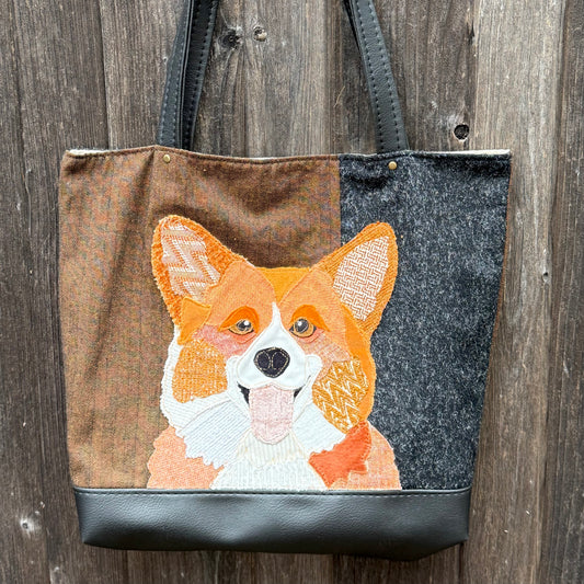 Corgi Tote Bag