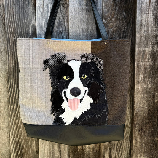 Border Collie Tote Bag
