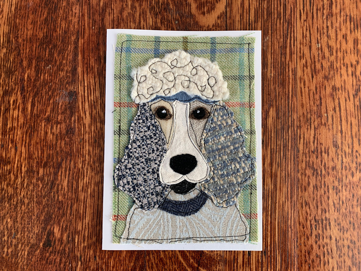 Poodle Card