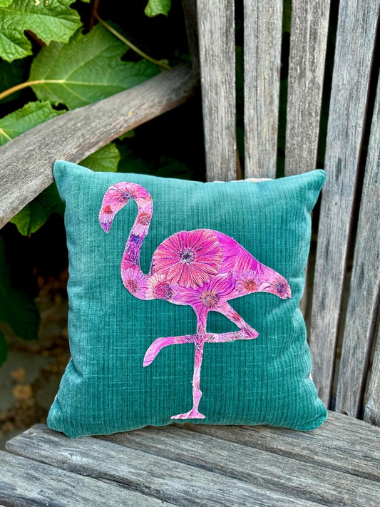 Pink Flamingo Pillow