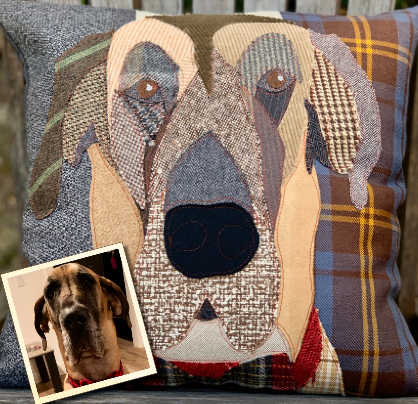 Boston Terrier Dog Pillow