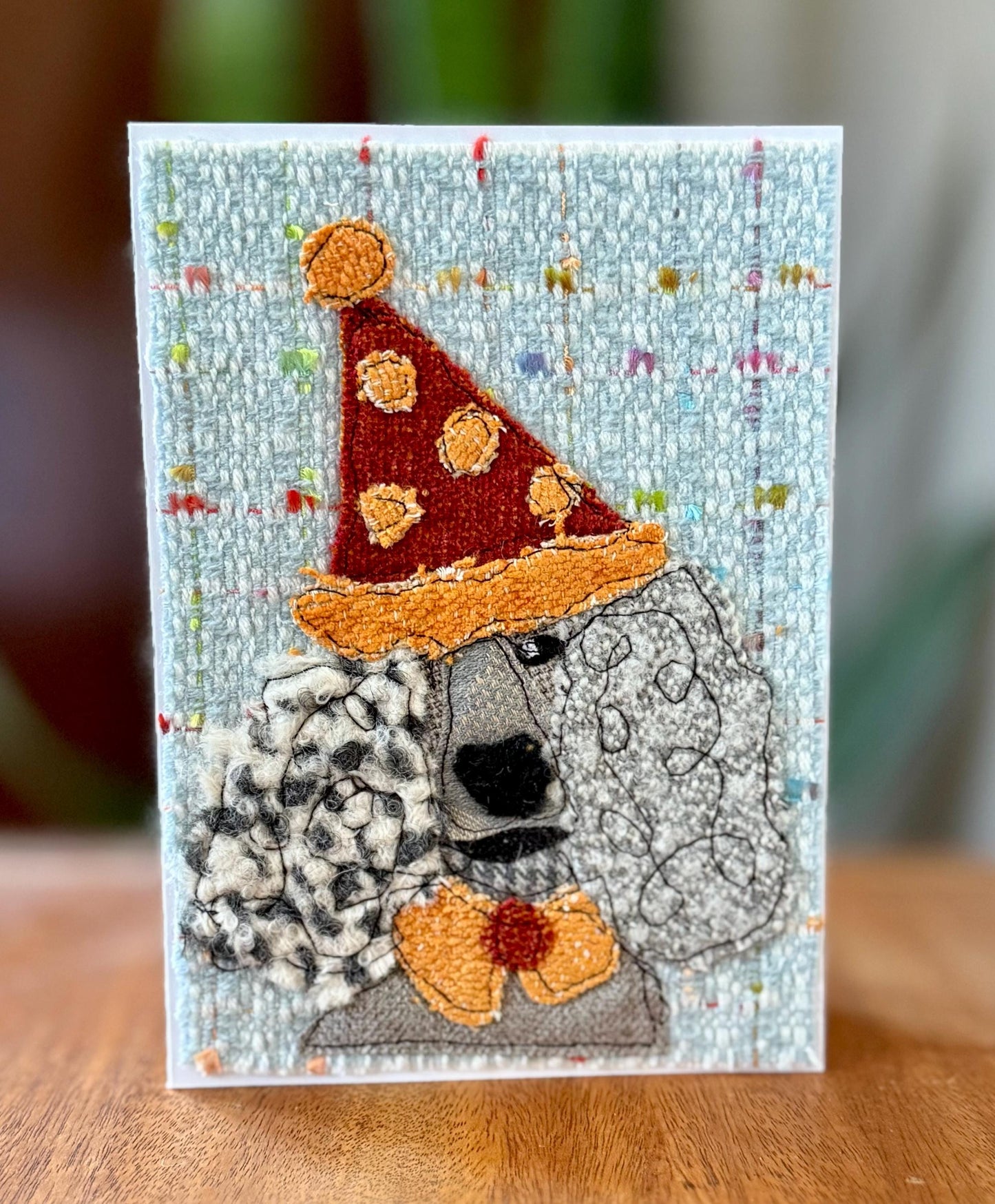 Poodle Birthday Card