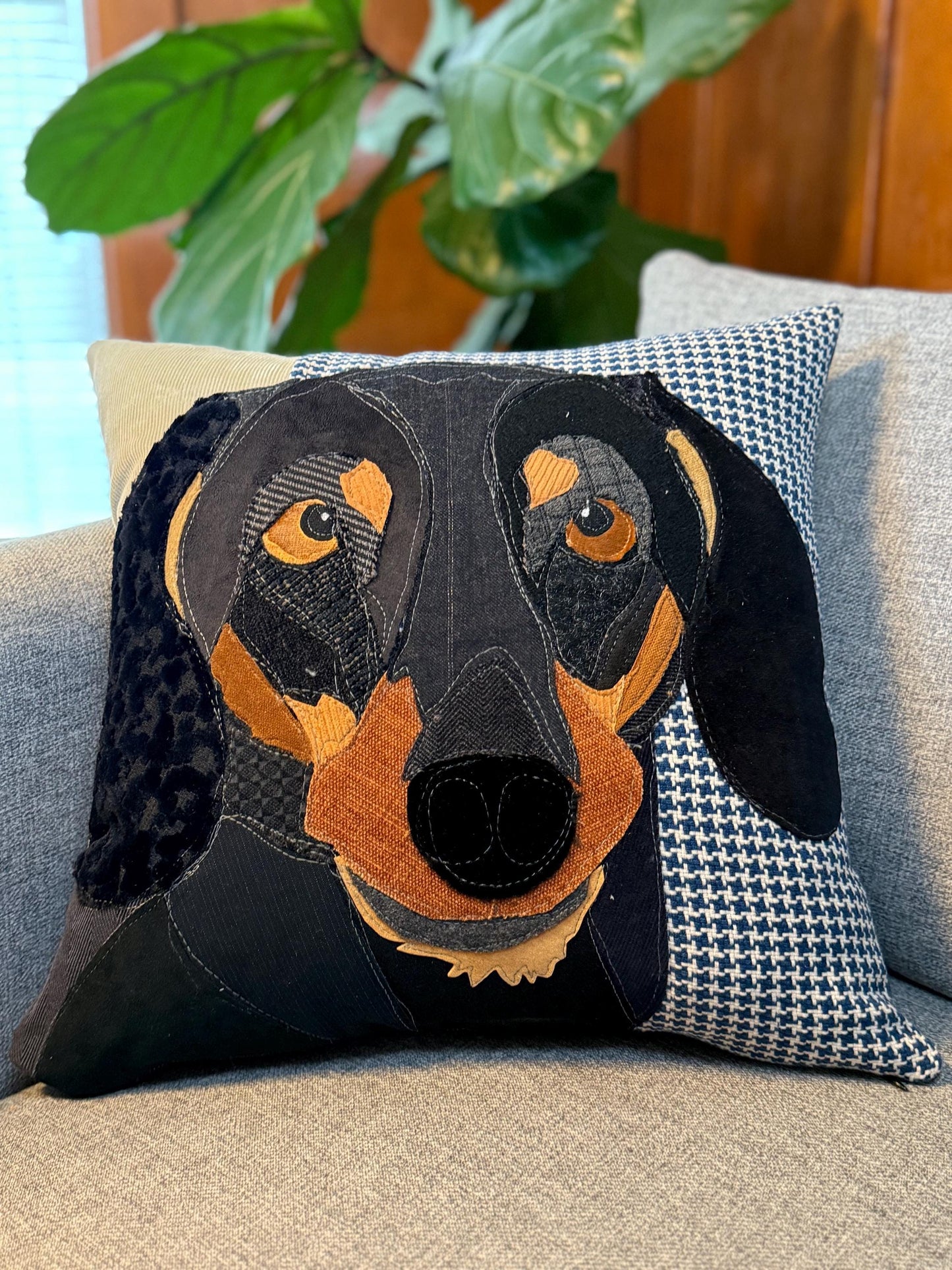 Dachshund Dog Pillow