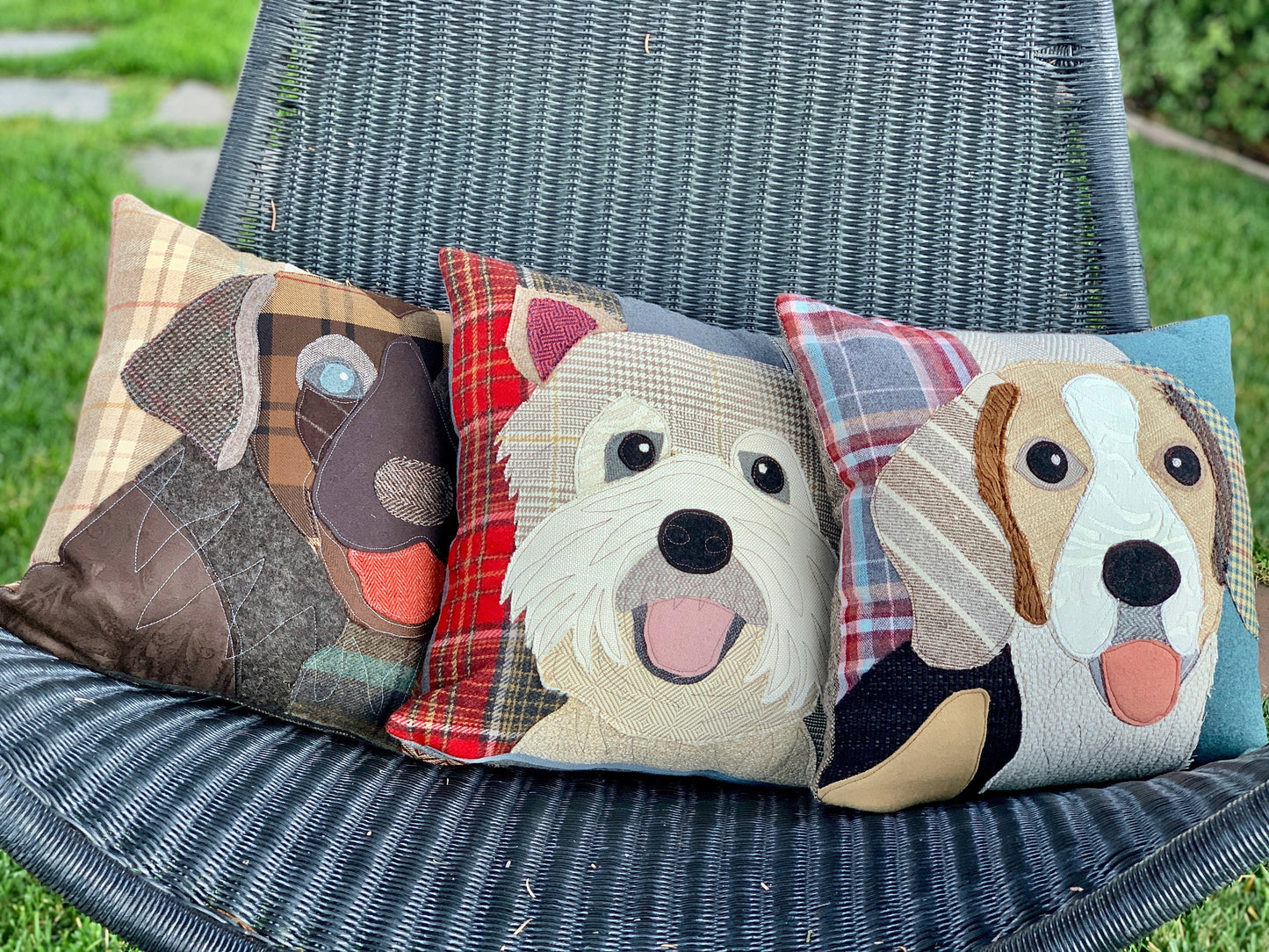Border Collie Dog Pillow