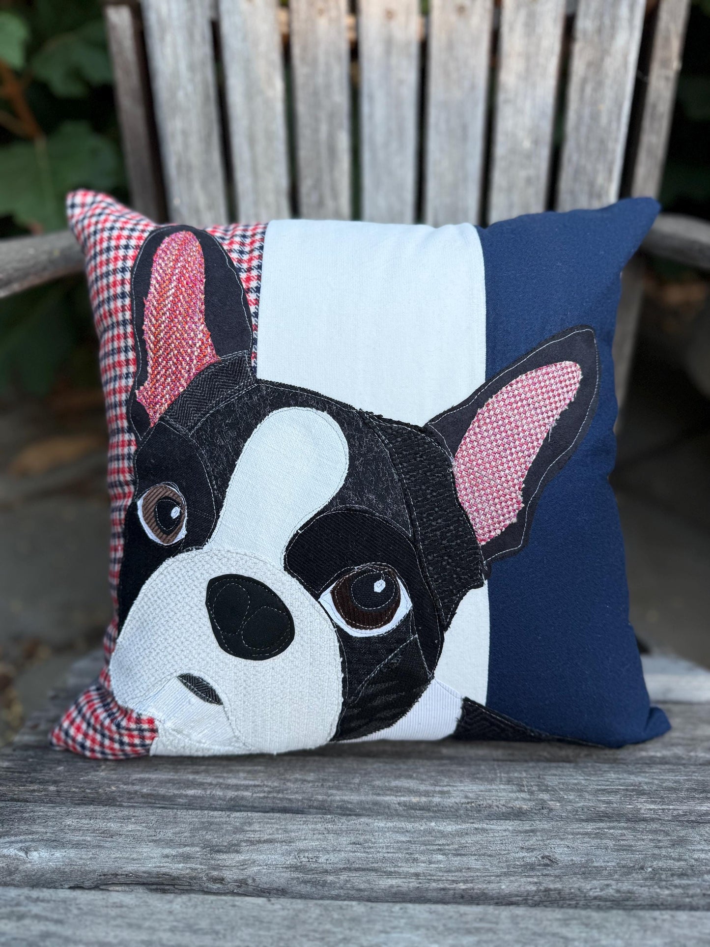 Boston Terrier Dog Pillow
